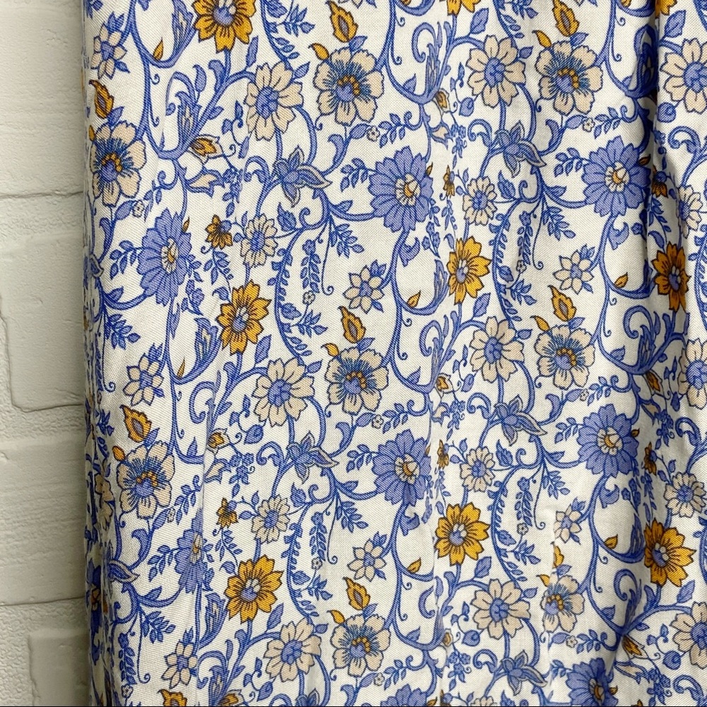 American Rag cottage core skirt tassel floral S - Picture 11 of 11